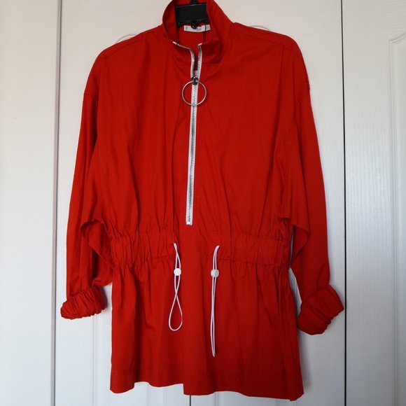 Mango Zip Up Head Over Anorak - Picture 3 of 11